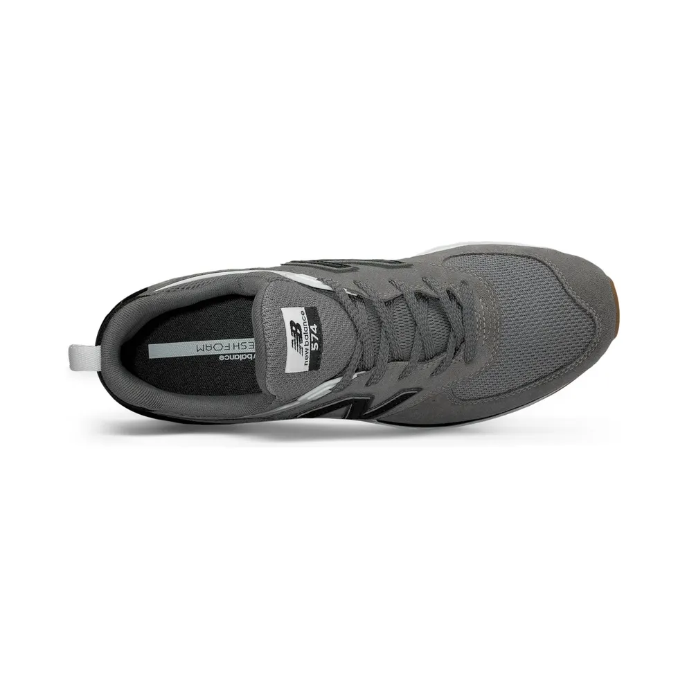 New Balance 574 Sport Grey Black Gum Castlerock/Black-Gum (MS574FBC)