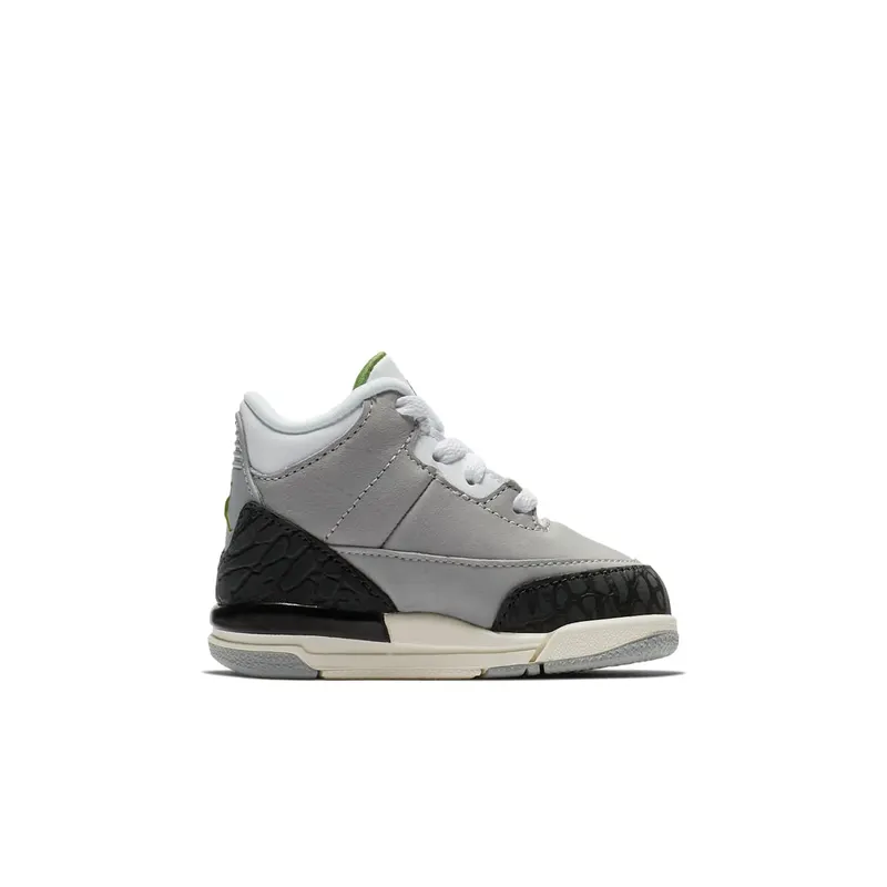 Jordan 3 Retro Chlorophyll (TD) Light Smoke Grey/Chlorophyll-Black-White (832033-006)