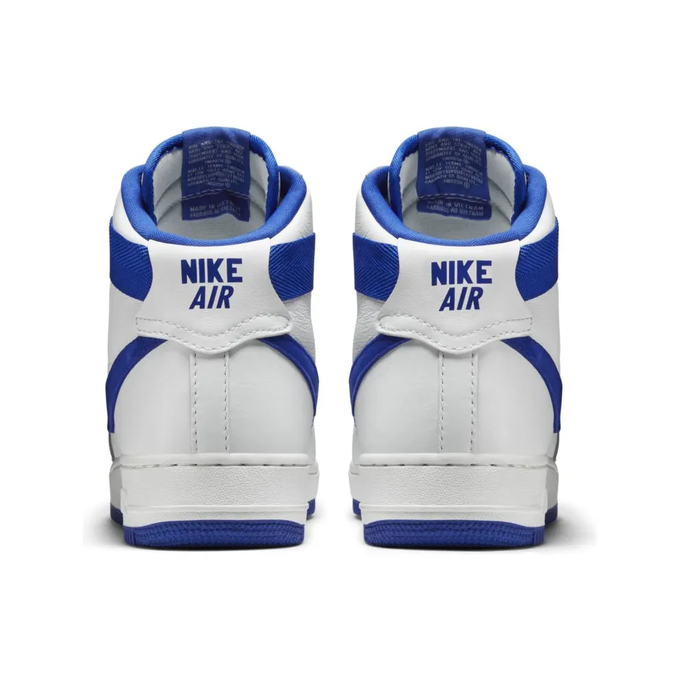 Nike Air Force 1 High White Game Royal Summit White/Royal Blue (743546-103)