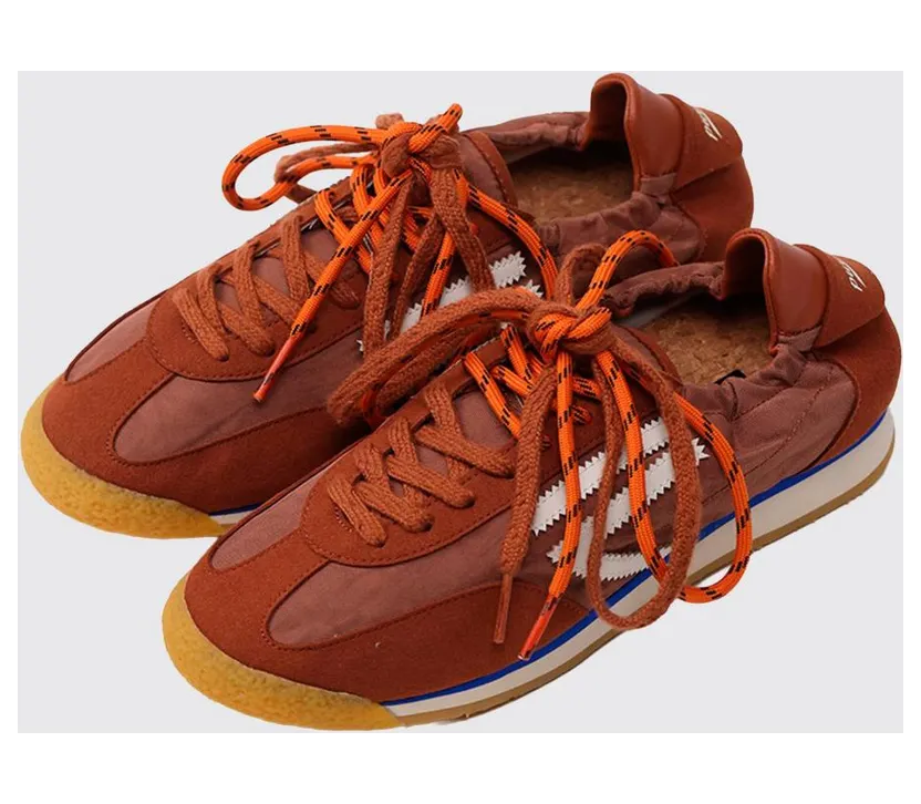 Puraai 6.02 Panther Vegan Leather and Nylon Sneakers Brown (PU602P007)