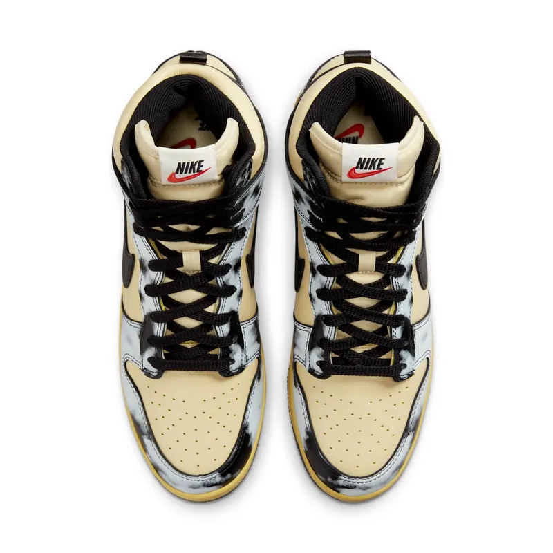 Nike Dunk High 1985 SP Black Acid Wash Grey (DD9404-700)