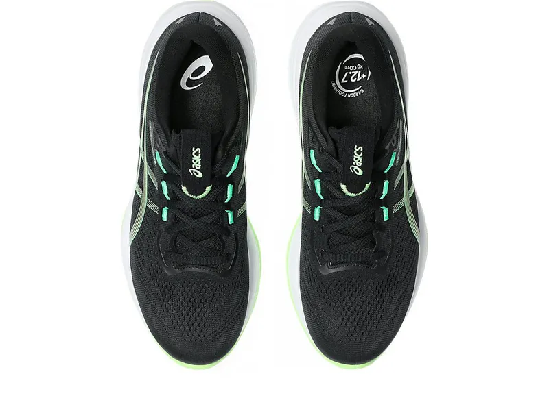 ASICS GEL-CUMULUS 28 “Black / Illuminate Green” (1011C143-001)