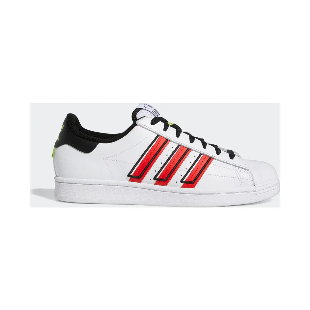 Adidas Superstar Cloud White / Vivid Red / Solar Yellow (GX6026)