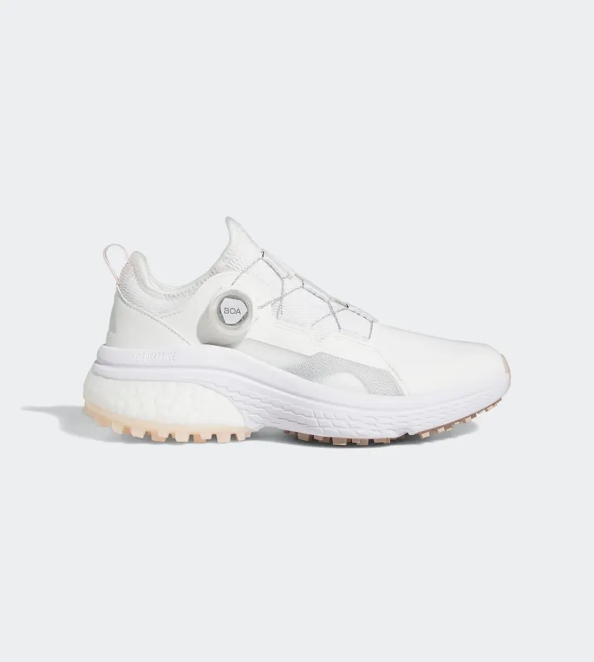 adidas Solarmotion BOA Golfschoenen Cloud White / Silver Metallic / Wonder Quartz (GV9392)