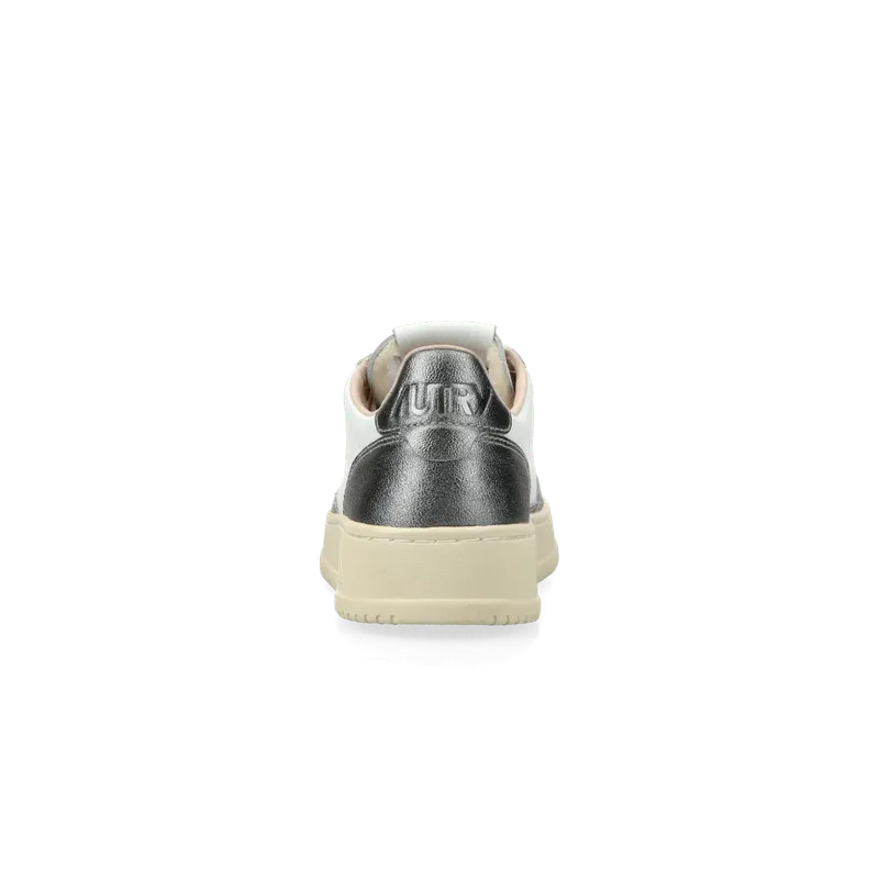 Autry Medalist Low W (leat / leat white / steel) – AULWWB44