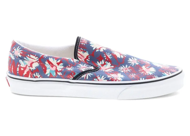Vans Classic Slip-On Floral Red (VN0A4BV31JA)