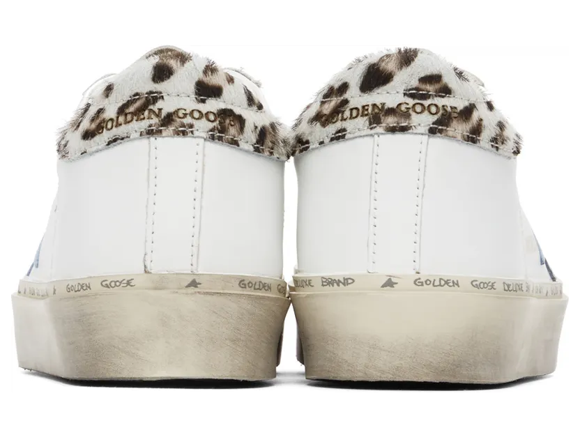 Golden Goose White Leopard Hi Star Sneakers (GWF00118.F002441.10871) (4)