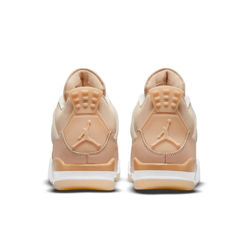 Air Jordan 4 “Shimmer”: nude nubuck dat je hele outfit warmer maakt (6)