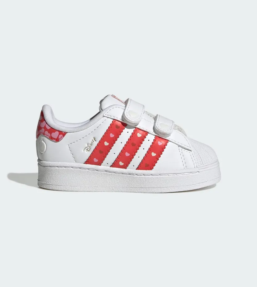 Adidas ADIDAS DISNEY SUPERSTAR LED LIGHTS COMFORT CLOSURE-SCHOENEN Core Black / Bright Red / Cloud White (KK1294)