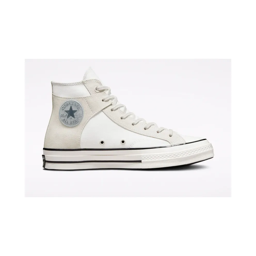Converse Chuck 70 Crafted Canvas White/Mouse/Black (A01780C)