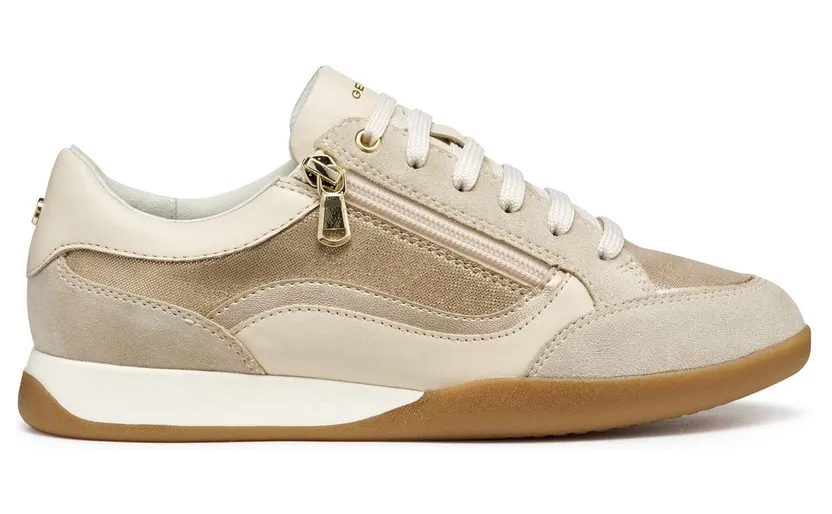 Geox sneaker licht beige/licht taupe (D563BB0MA22C2LH6)