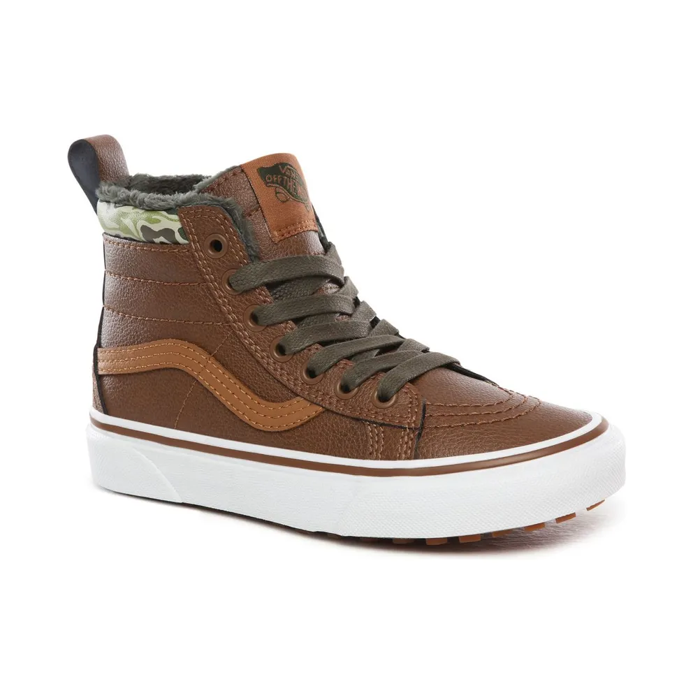 VANS Sk8-hi Mte Kids’ Shoes (Brown)