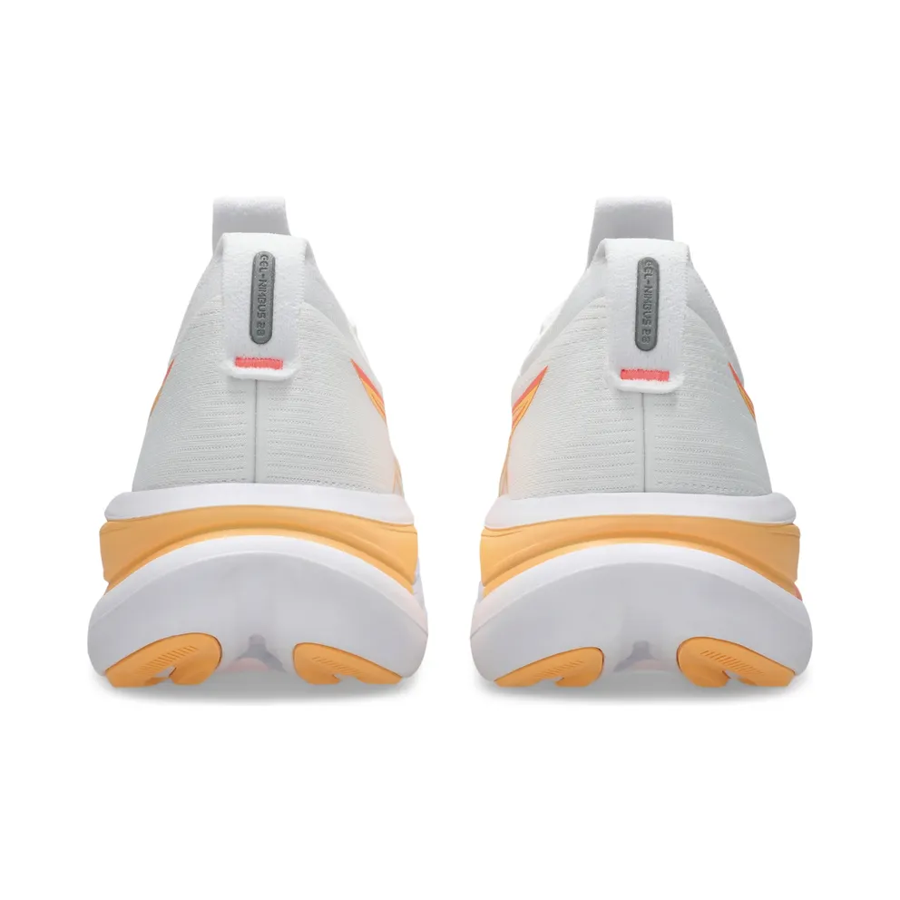 ASICS GEL-NIMBUS 28 “White / Sun Coral” (1012B899-102)
