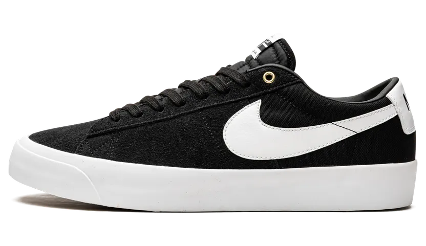 Nike Zoom Blazer Low Pro GT SB ‘Black White’ Black/Black/Gum Light Brown/White (DC7695-002)