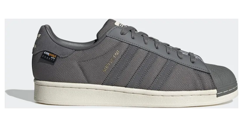 adidas Superstar Grey Four / Chalk White / Gold Metallic (GZ1602)