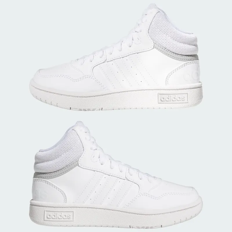 Adidas Hoops Mid Cloud White / Cloud White / Grey Two (GW0401)
