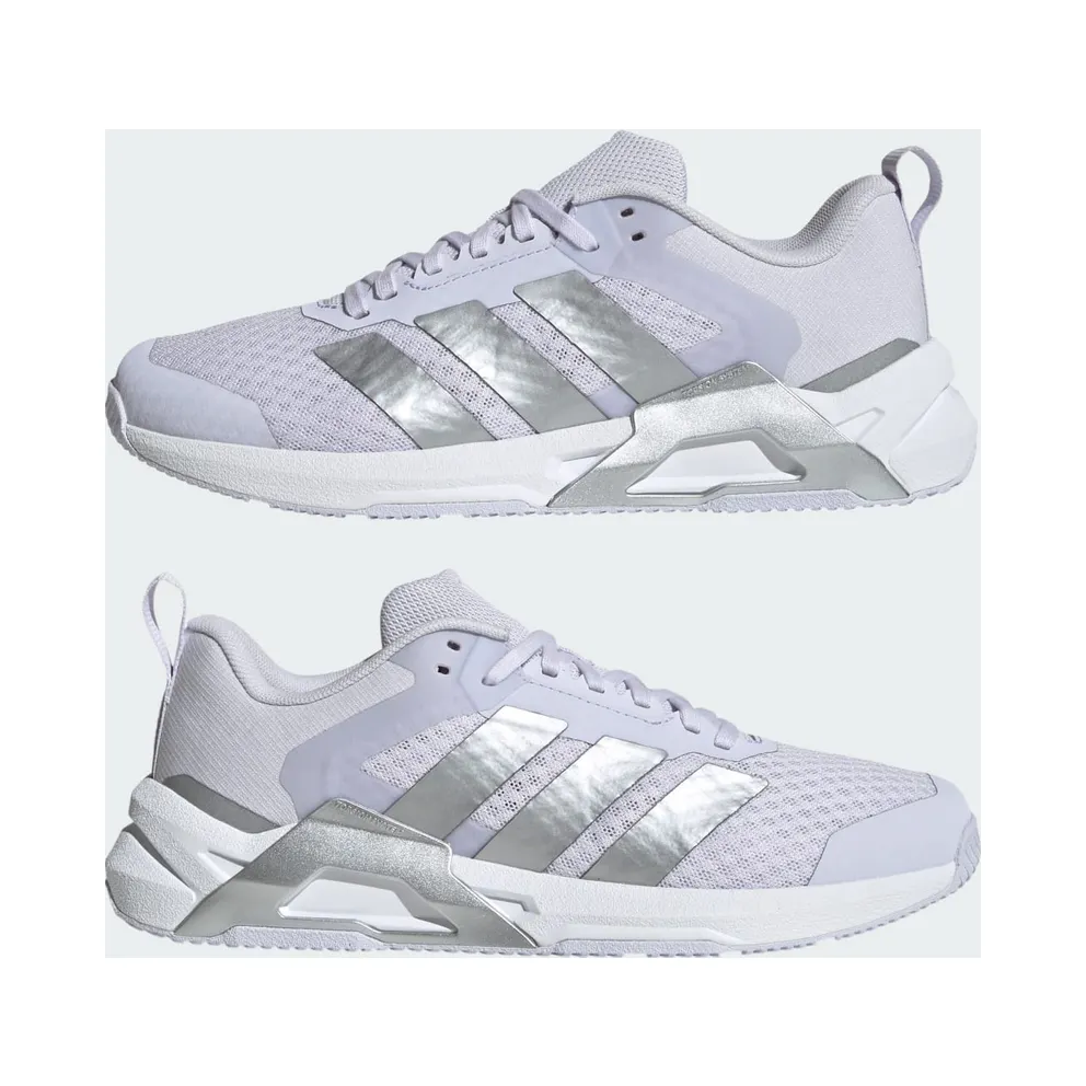 Adidas Dropset Control Training Shoes Frozen Purple / Silver Metallic / Cloud White (KJ9167)