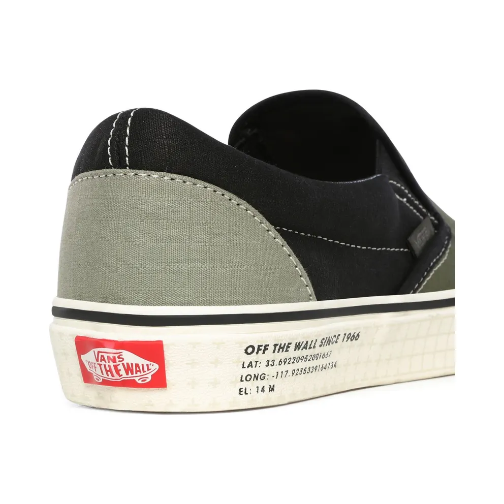 VANS 66 Supply Classic Slip-on Shoes (Green)