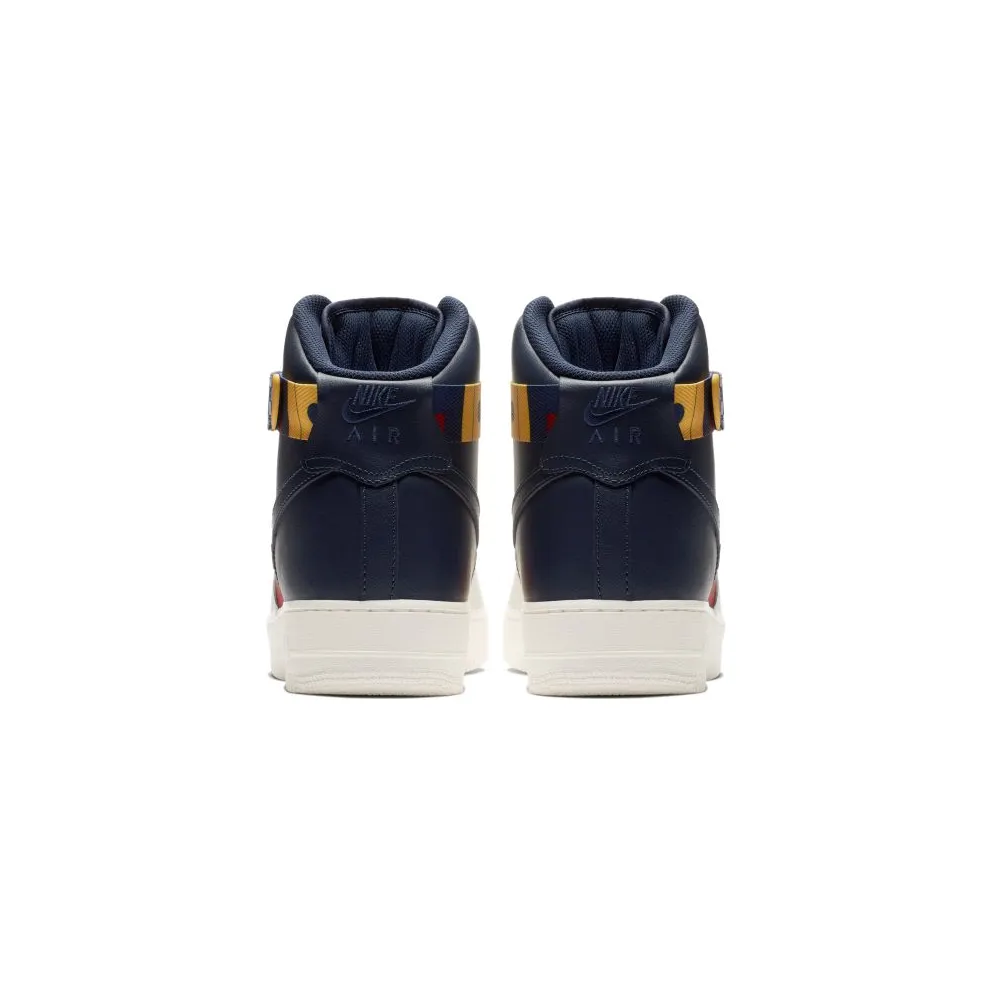 Nike Air Force 1 High Nautical Redux Sail/Midnight Navy-Gym Red-Midnight Navy-University Gold (AR5395-100)