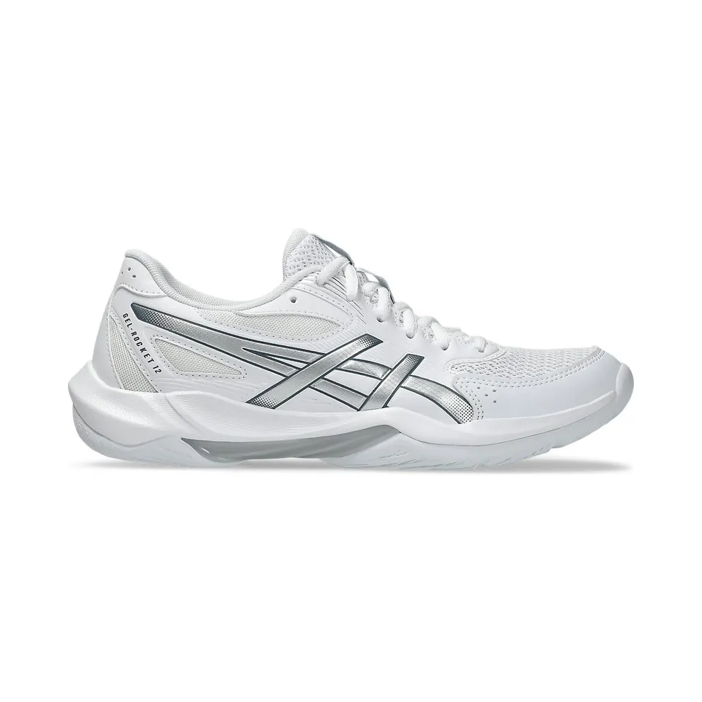ASICS GEL-ROCKET 12 “White / Pure Silver” (1072A119-101)