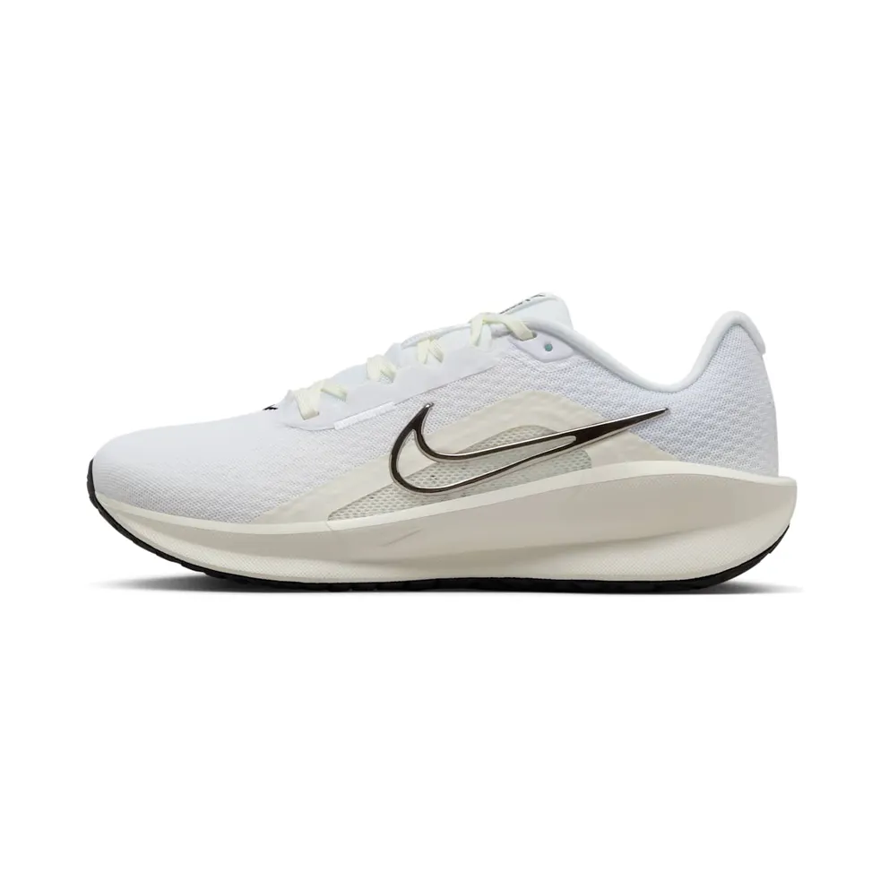 Nike Downshifter 13 White Black Sail Metallic Silver (FD6476-100)