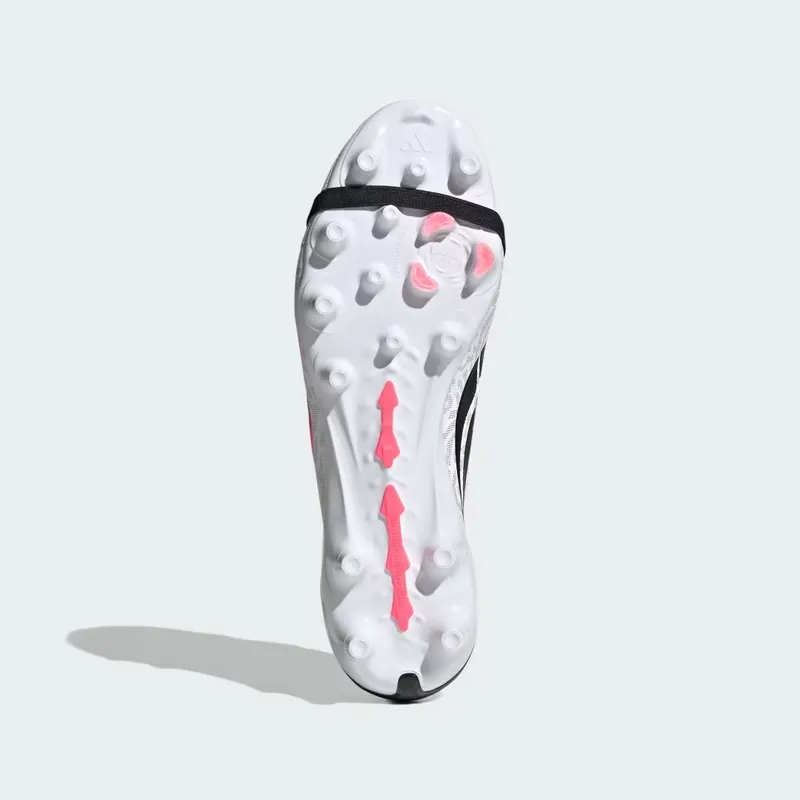 Adidas Predator League Fold-Over Tongue AG Football Boots, White (IH7164)