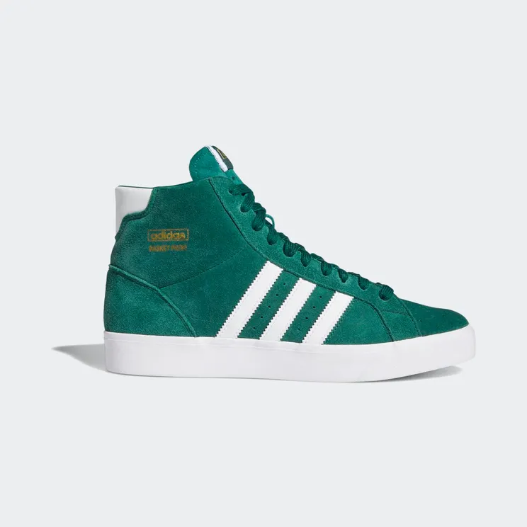 adidas Basket Profi Collegiate Green / Cloud White / Gold Metallic (FW4513)