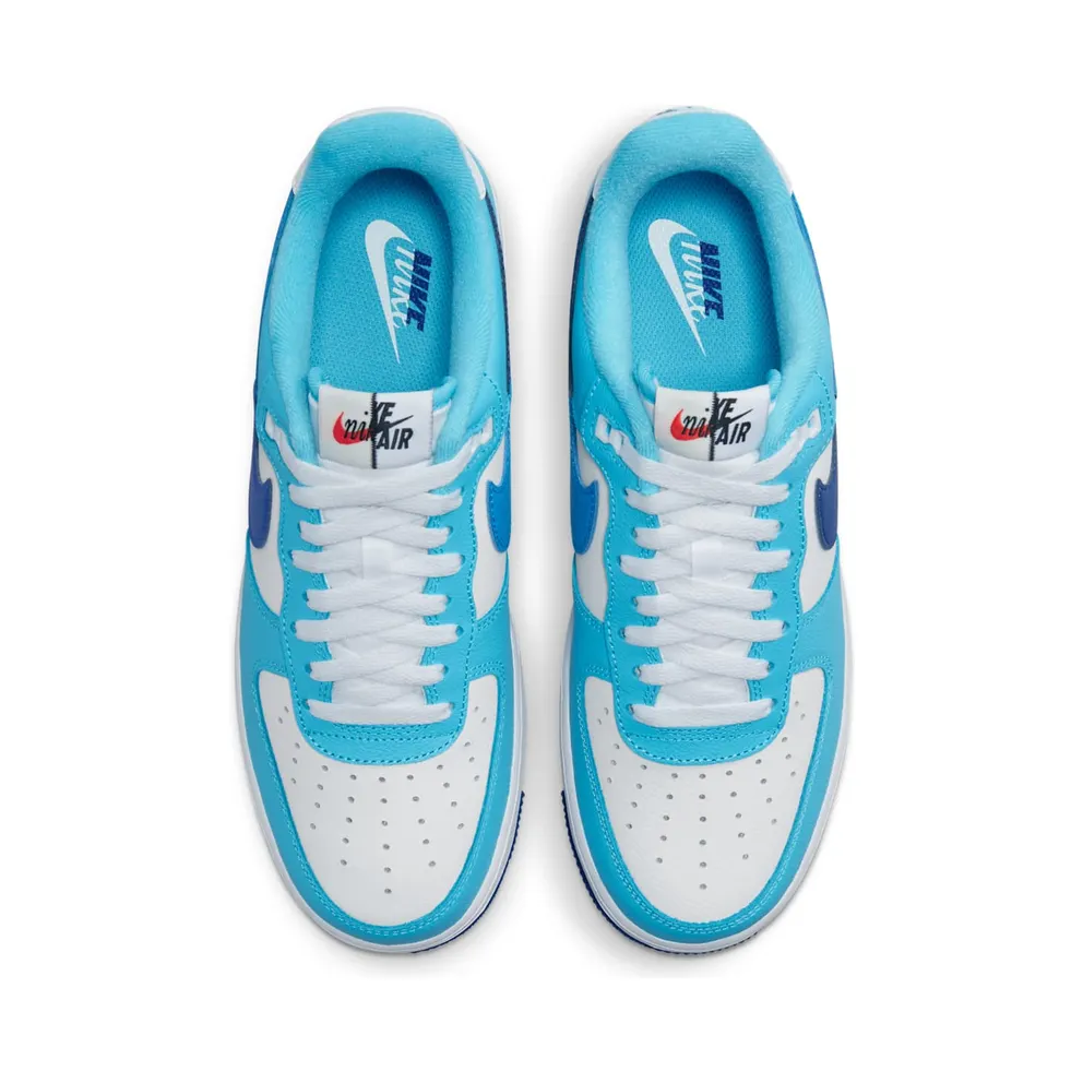Nike Air Force 1 Low ’07 LV8 Split Light Photo Blue Deep Royal (DZ2522-100)