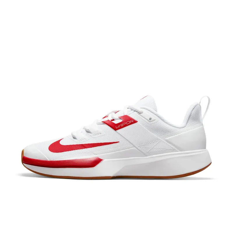 NikeCourt Vapor Lite (gravel) “White / Wheat / University Red” (DH2945-188)