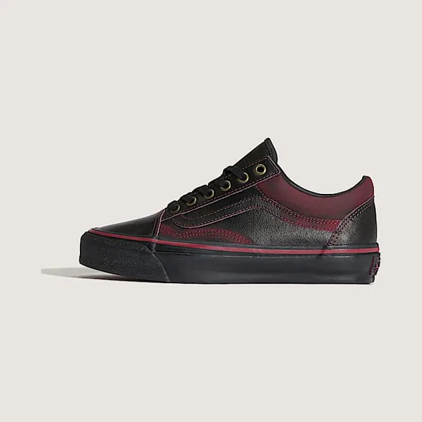 Vans Old Skool Premium Tania Cruz Dark Red Rub-Away (VN000EDAKRK)