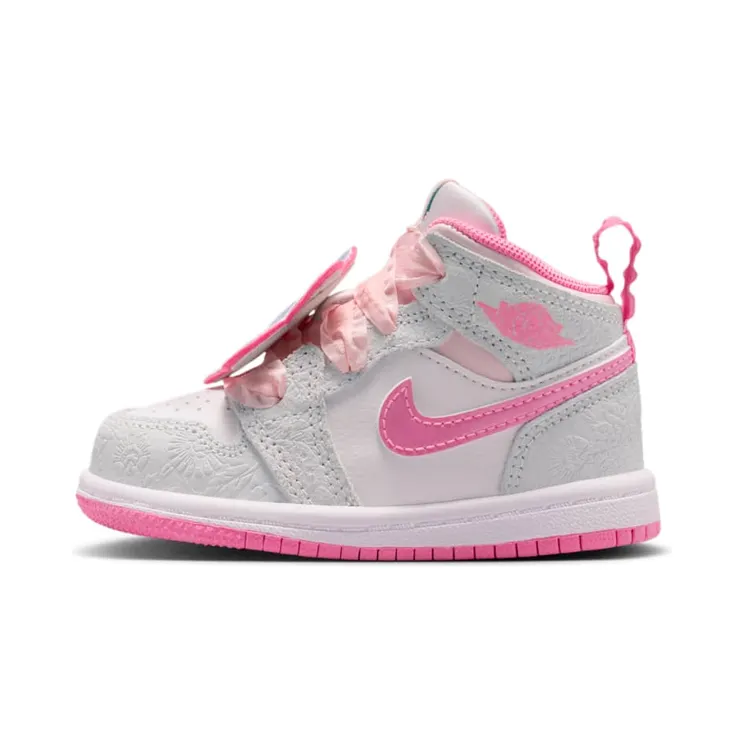 Jordan 1 Mid SE Spring Flowers “Vast Grey / Pearl Pink / Pink Bloom / Pink Glow” (II0590-001)