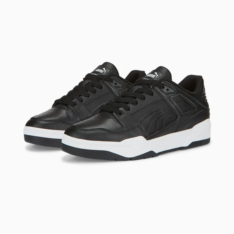 Puma Slipstream leren White/Black (387544-03)