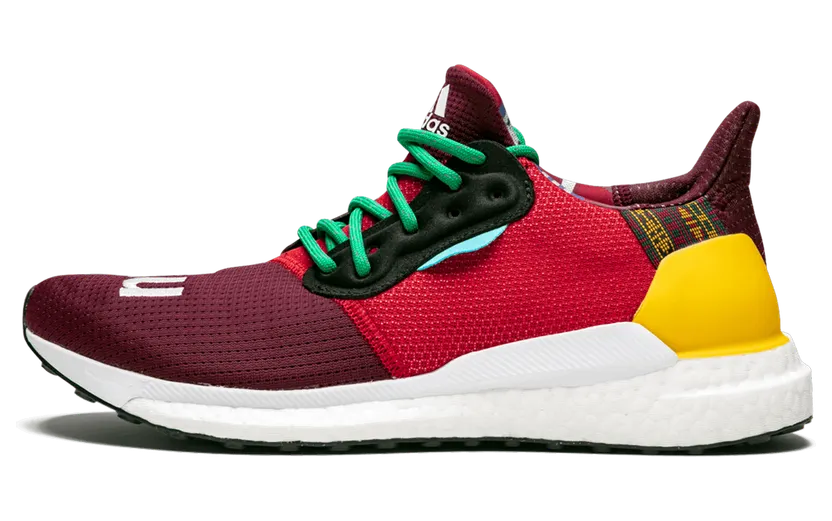 Adidas Solar Human Race Glide “Pharrell Williams – Friends and Family Maroon” (DB3040)