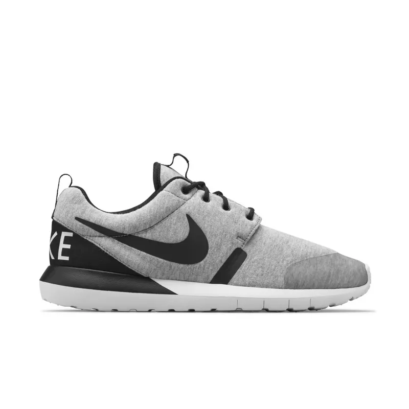 Nike Roshe Run Tech Fleece Grey Grey Heather Oe/White-Black (652804-019)