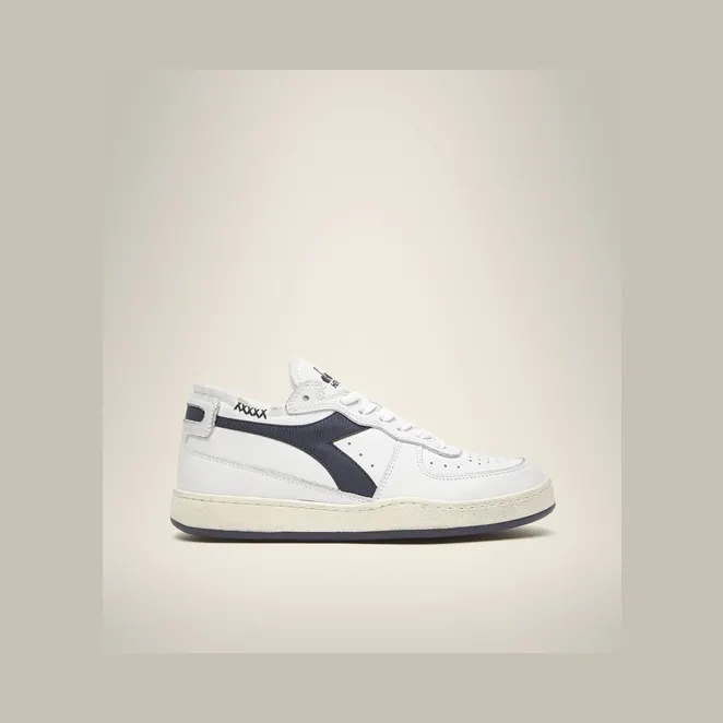 Diadora Mi Basket Row Cut White / Blue Corsaro (201176282C1494)