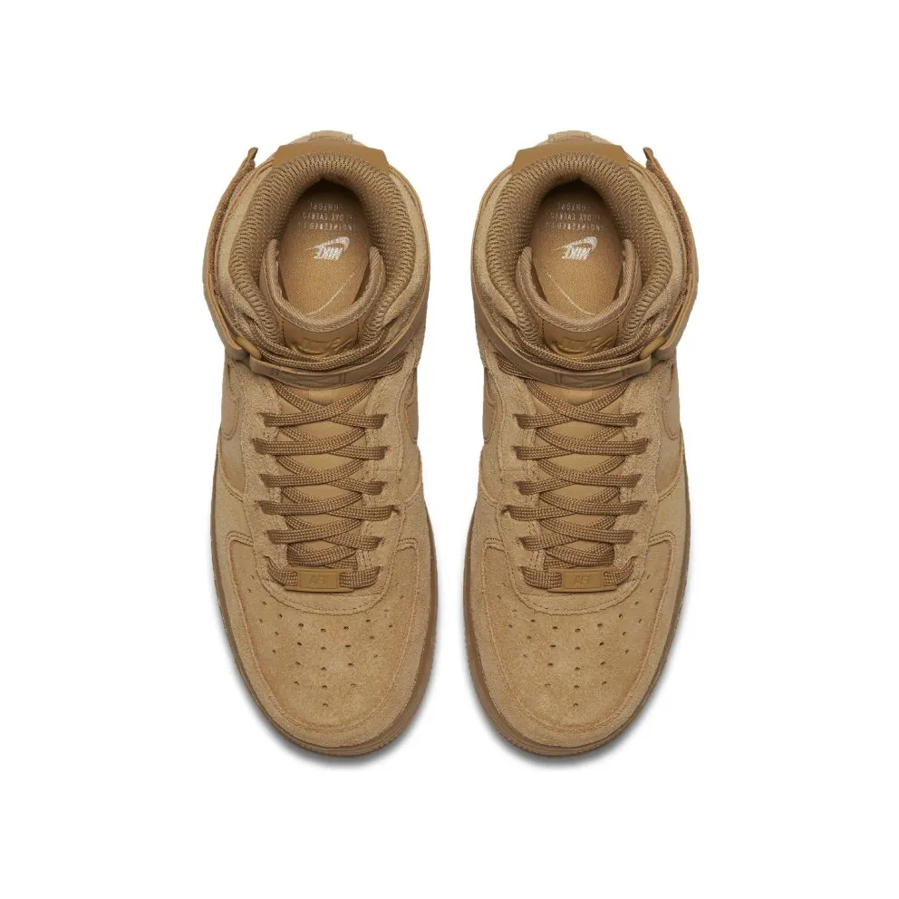 Nike Air Force 1 High Elemental Gold (W) Elemental Gold/Elemental Gold-Gum Light Brown-Ale Brown (860544-700)
