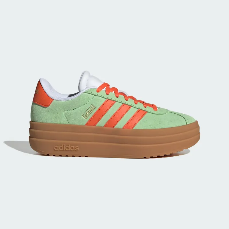 Adidas VL Court Bold Lifestyle Kids Semi Green Spark / Semi Impact Orange / Cloud White (JQ4557)