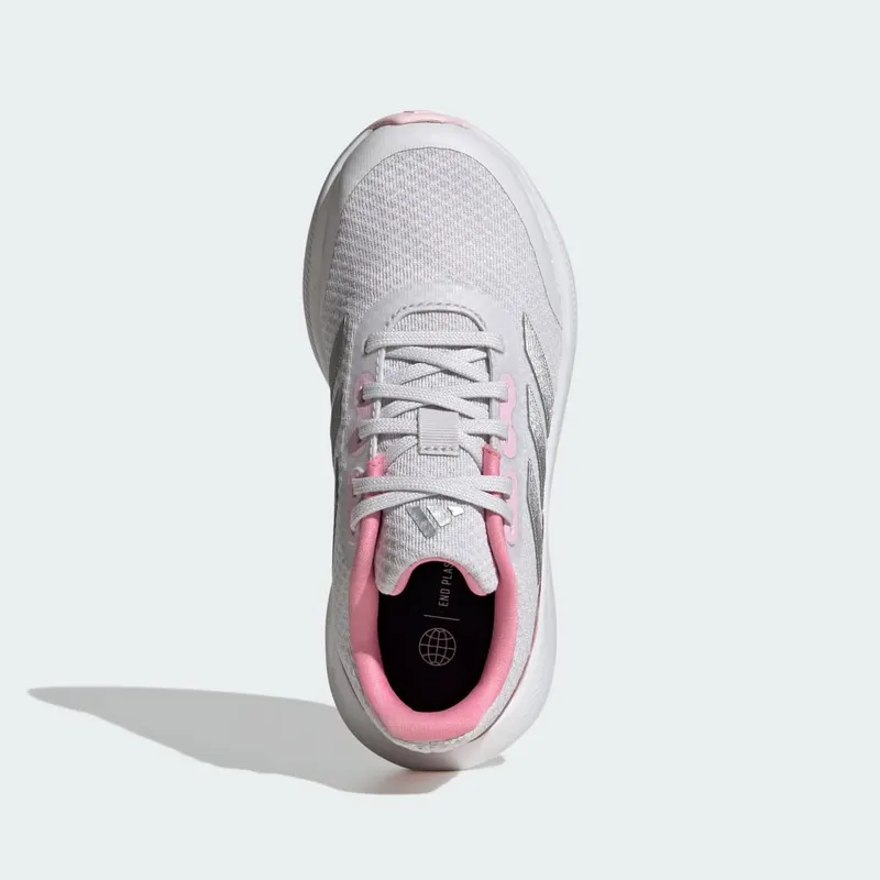 Adidas RunFalcon 3 Lace Dash Grey / Silver Metallic / Bliss Pink (IG7281)