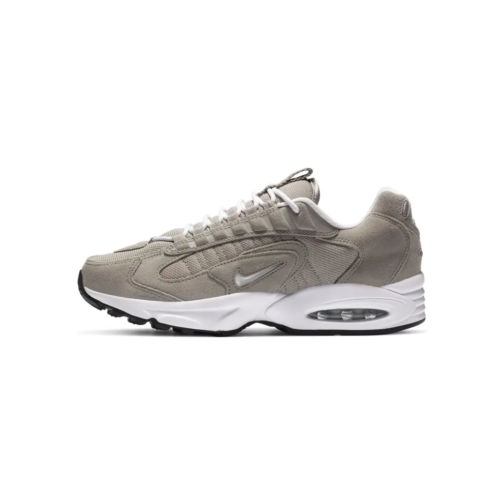 Nike Air Max Triax LE Grey Suede “Cobblestone / Metallic Silver / Black / White” (CT0171-001)