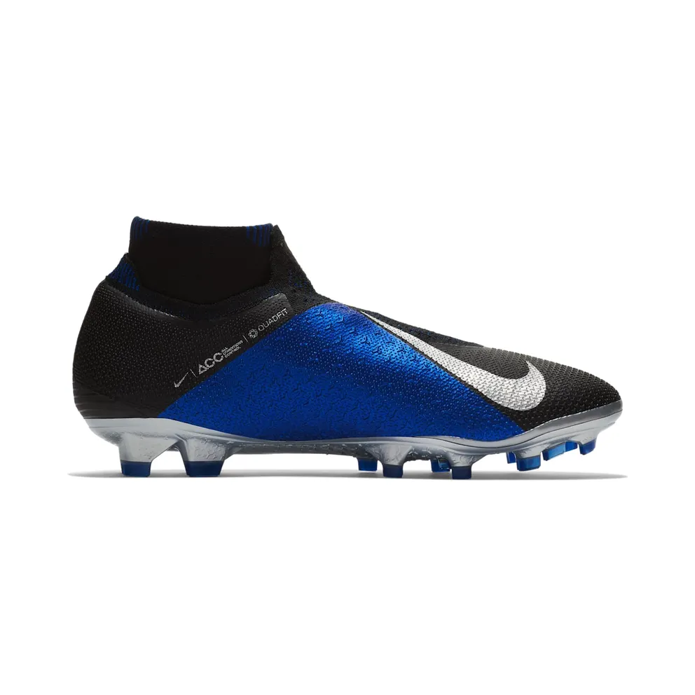 Nike Phantom Vision Elite DF FG Black Blue Black/Blue (AO3262-004)