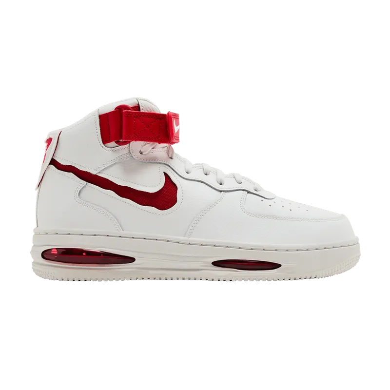 Nike Air Force 1 Mid Evo Summit White University Red (FB1374-102)