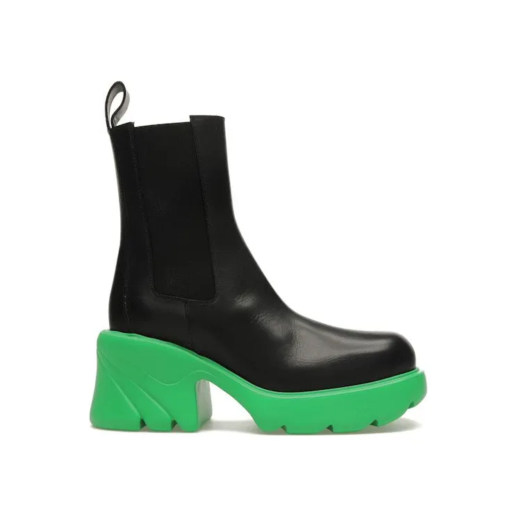 Bottega Veneta Flash Boots Black Grass (667148VBS501476)