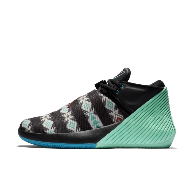 Jordan Why Not Zer0.1 Low N7 Black/Varsity Red-Emerald Rise-Dark Turquoise (BQ2383-001)