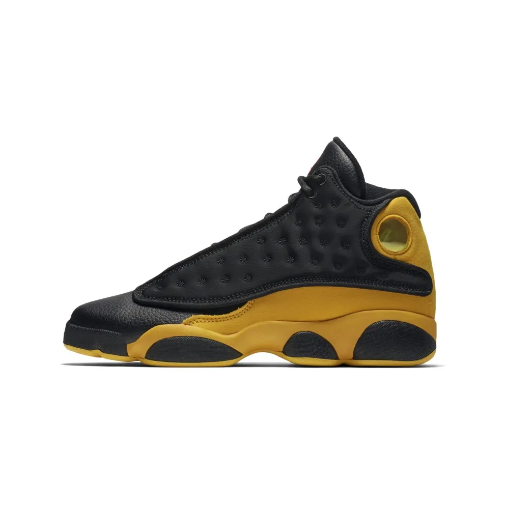 Jordan 13 Retro Carmelo Anthony Class Of 2002 (GS) Black/University Red-University Gold (884129-035)