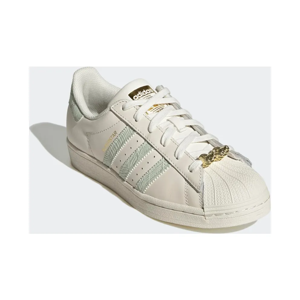 Adidas Superstar Cloud White / Linen Green / Off White (HQ6963)