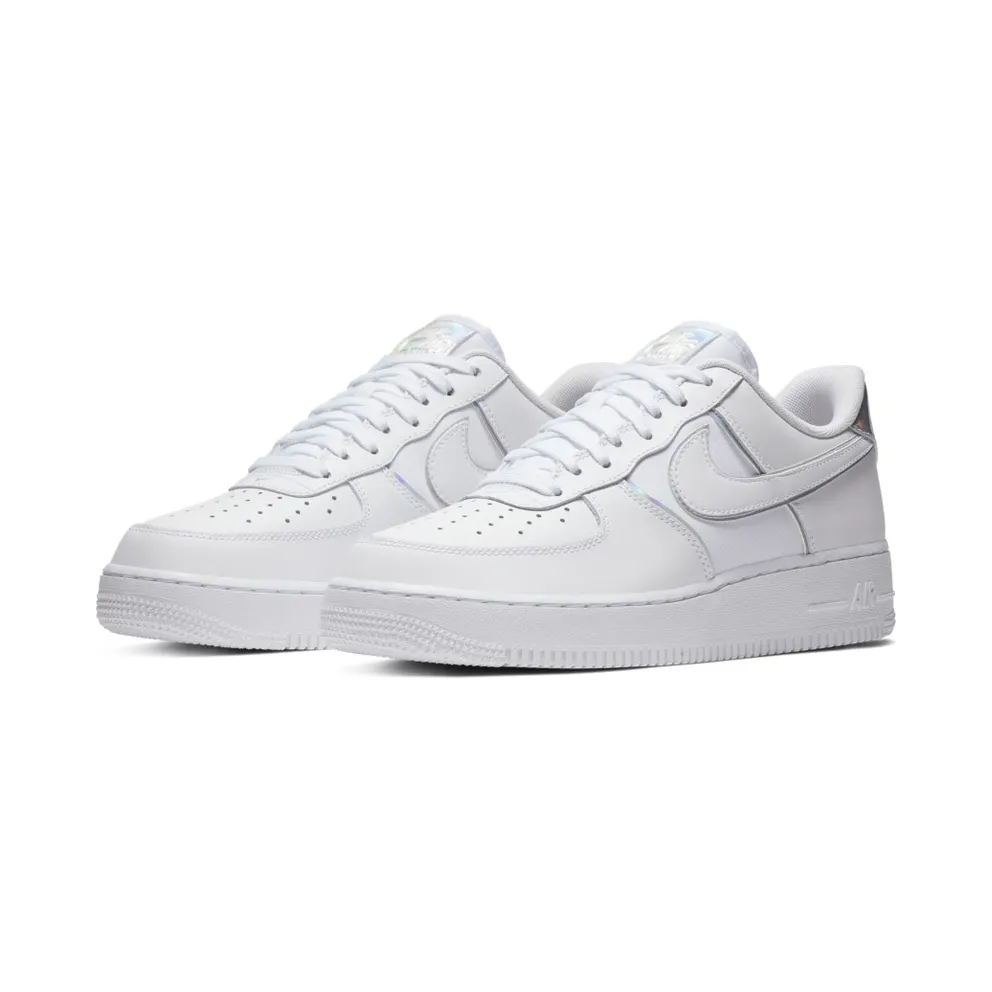 Nike Air Force 1 ’07 LV8 4 White Silver White/White-Silver (AT6147-100)