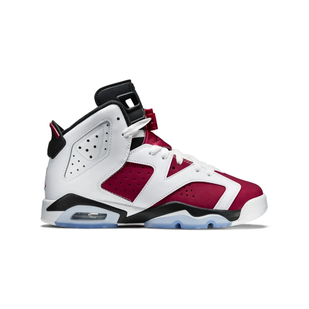 Jordan 6 Retro Carmine 2014 (GS) White/Carmine-Black (384665-160)