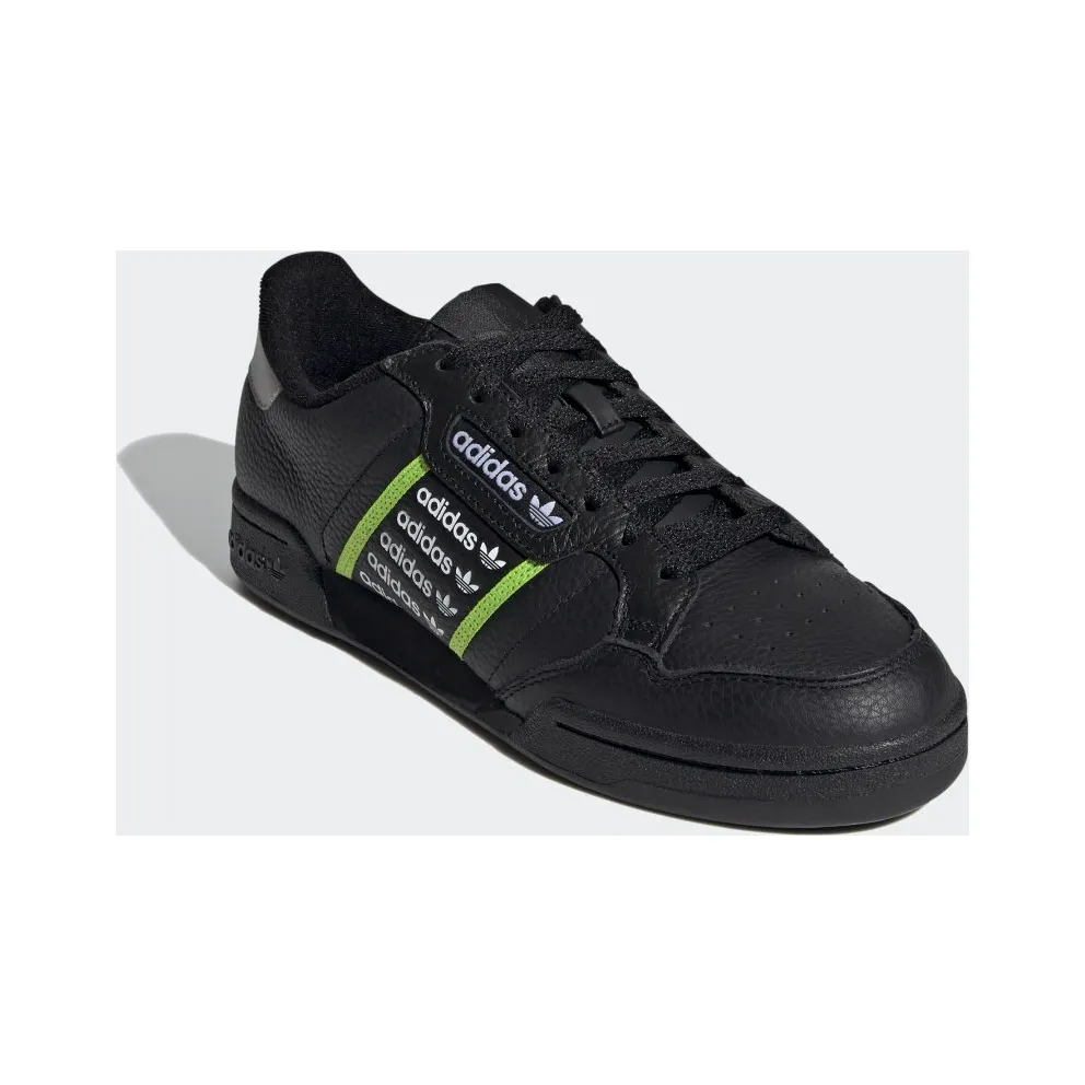 adidas Continental 80 Core Black / Team Solar Green / Cloud White (FX5108)
