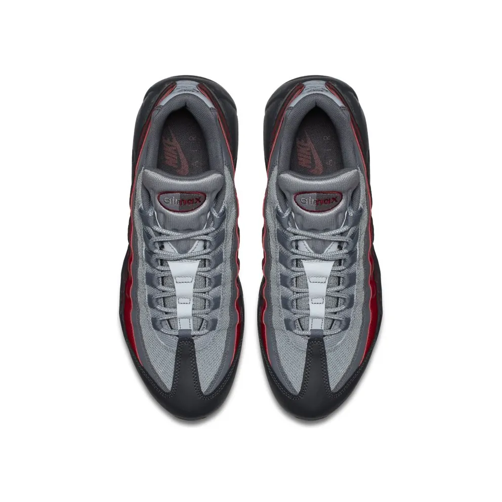 Nike Air Max 95 Grey Team Red Anthracite/Cool Grey-Wolf Grey-Team Red (749766-025)