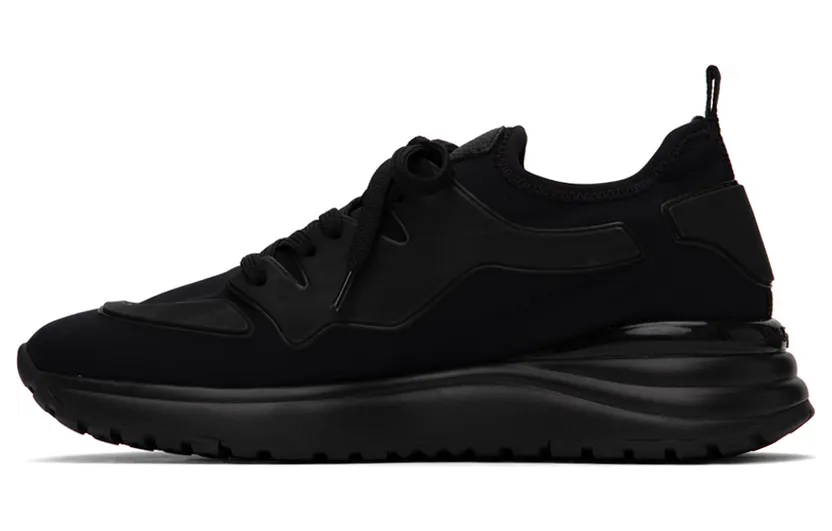 Salvatore Ferragamo Black Pocket Sneakers (742175 020173001) (3)